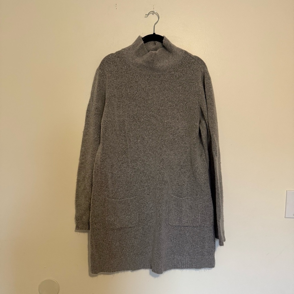 Max Studio | Soft Gray Cowl Neck Sweater